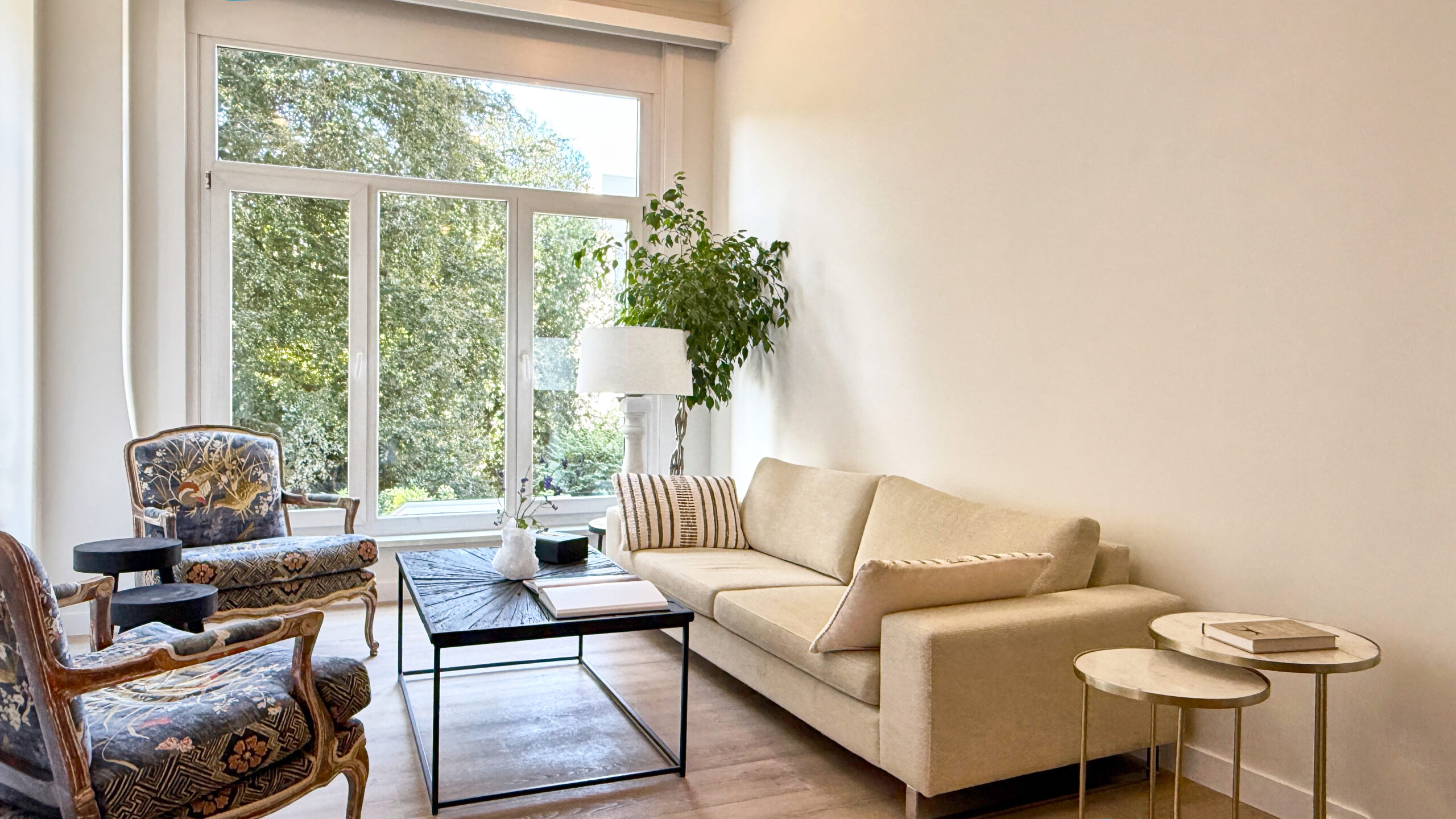 IMG_2270 Praktijkruimte in Antwerpen met uitzicht op de tuin